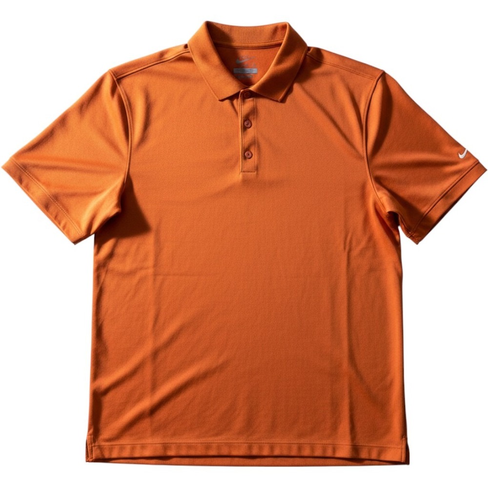 Nike Golf Men's XXL Orange Performance Polo Shirt Summer Sports‎ Casual College